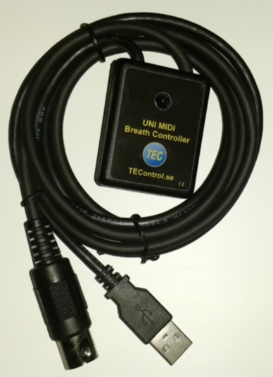 TEControl UNI MIDI Breath Controller, alternative to Yamaha BC1, BC2 and BC3A